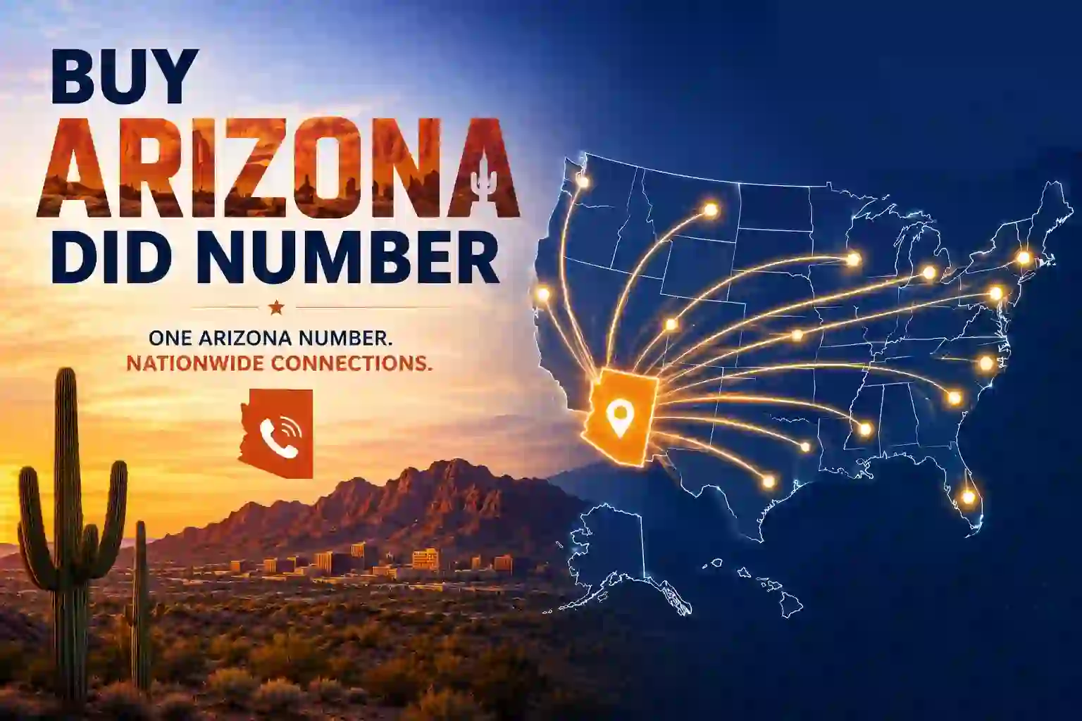 Buy Arizona Business Phone Number – Phoenix & Tucson Local Numbers